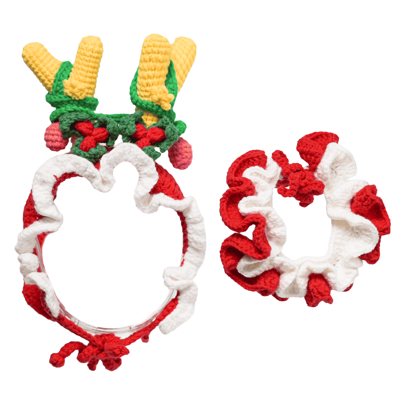 【公式】着せ替えアクセサリー <Christmas 手編み風>